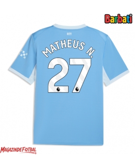 Manchester City Matheus Nunes #27 Tricou Fotbal Replică 2026-27 Barbati Acasa Manchester City Matheus Nunes #27 Tricou Fotbal Replică 2026-27 Barbati Acasa